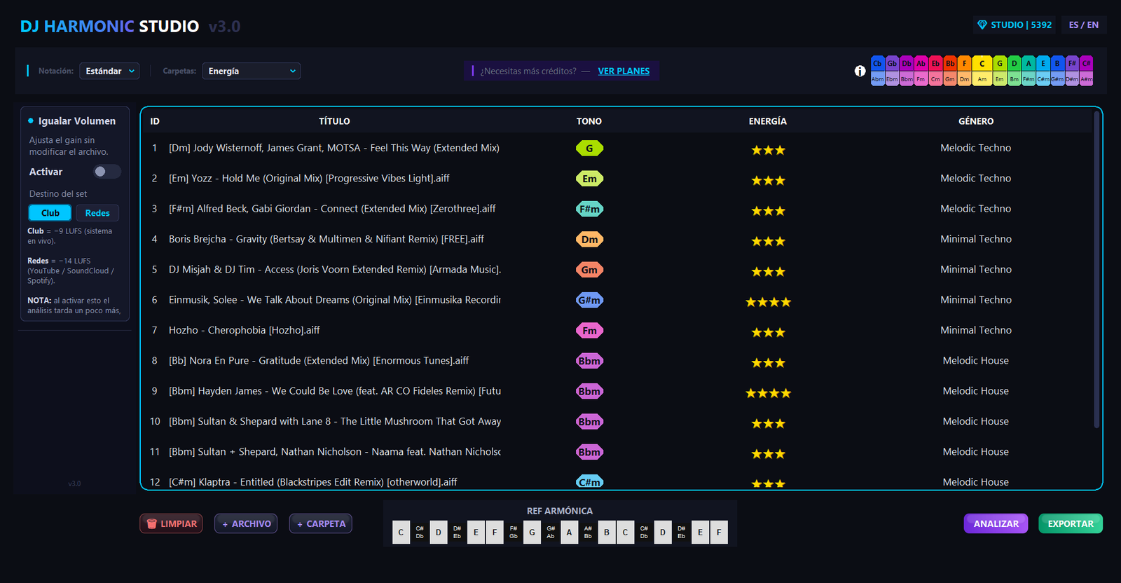DJ Harmonic Studio v3.0 — Ver demo